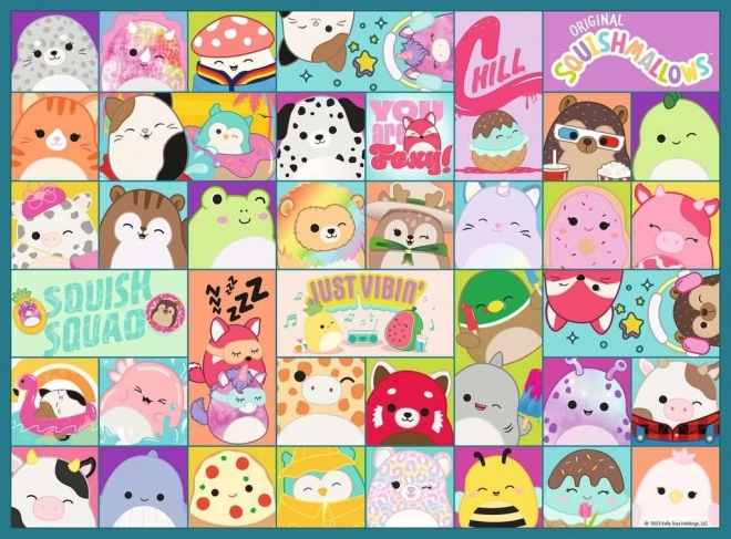 Puzzle XXL 100 piese SQUISHMALLOWS de la Ravensburger