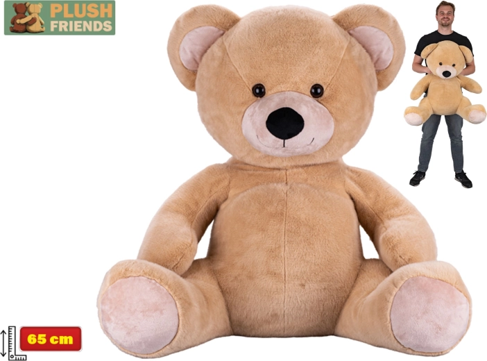 Ursuleț de pluș Plush Friends 65 cm bej