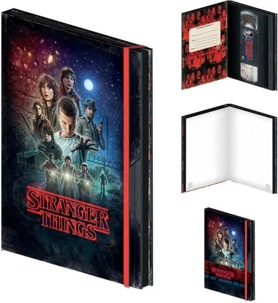 Caiet Premium VHS Stranger Things 1