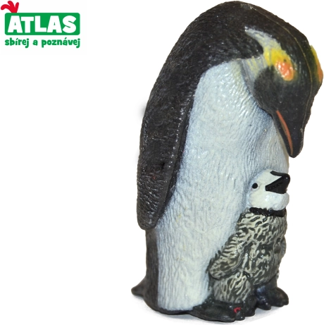 Pinguin și pui 6 cm