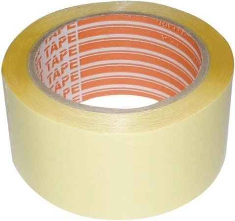 Bandă adezivă pentru mochetă, dublu adezivă, PP 50 mm × 10 m
