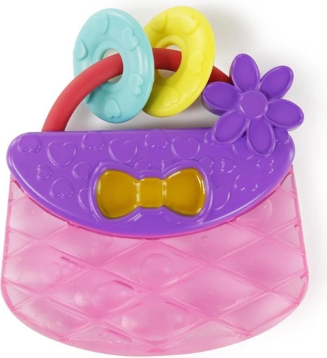 Inel de dentiție poșetă BRIGHT STARTS, 3m+