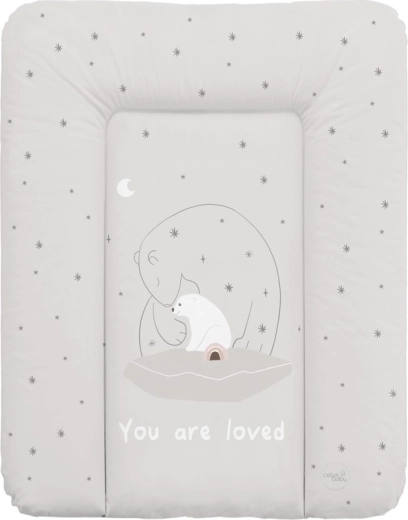 Ceba Baby saltea moale de înfășat Basic Polar Bears 50 × 70 cm