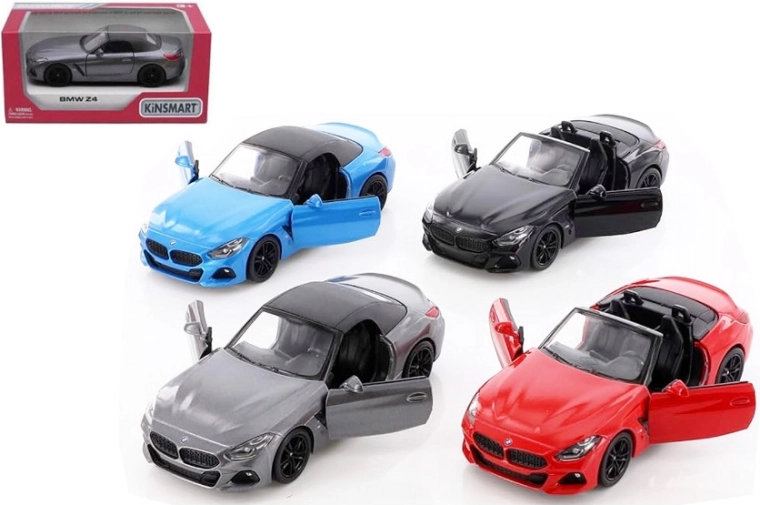 Model metalic de mașină BMW Z4 1:34 cu mecanism Pull Back