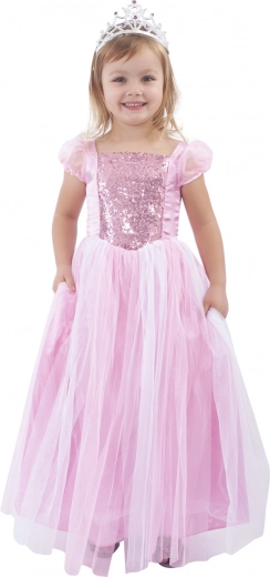 Costum prințesă roz, măr. M