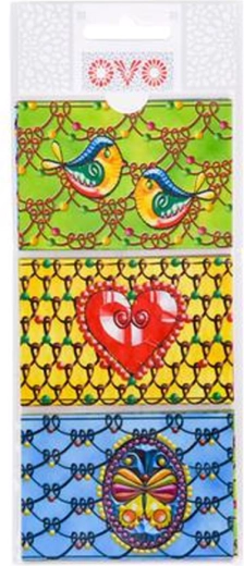 Folie termocontractabilă pentru ouă de Paște – motiv tradițional ceh de sârmă