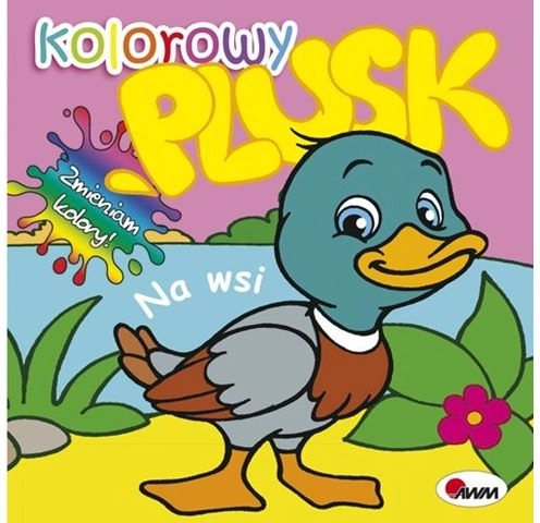 Cărticică de baie Kolorowy plusk: La țară