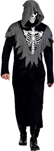 Costum de secerător întunecat pentru adulți