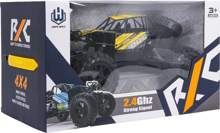 R/C crawler rock galben 1:14