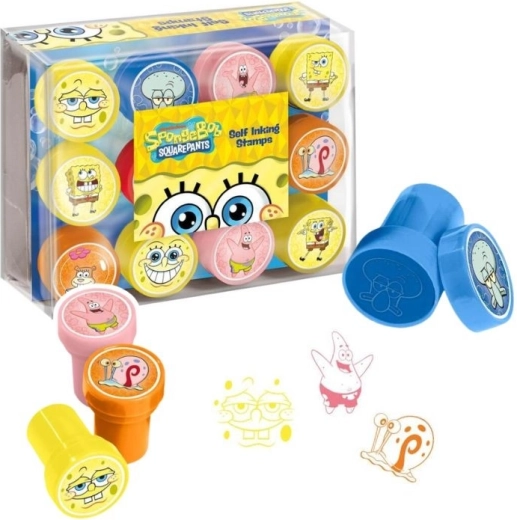 Ștampile Spongebob 12 buc