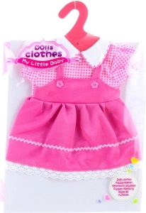 Rochiță roz pentru păpușă 22 × 22 cm