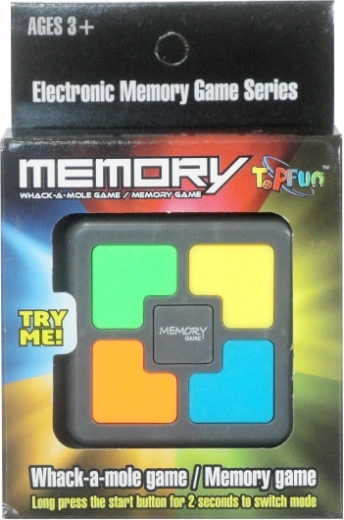 Joc electronic de memorie cu butoane colorate