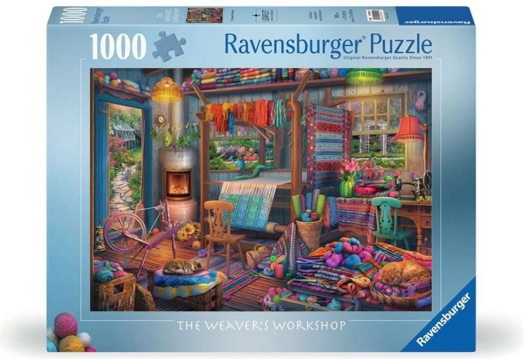 Puzzle Ravensburger atelier de țesut 1000 de piese