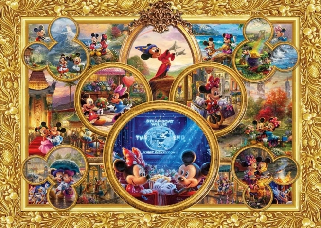 Puzzle colaj: Mickey și Minnie 2000 piese