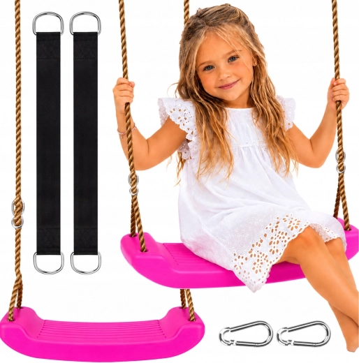 Leagăn pentru copii Swing-y roz - 1 buc