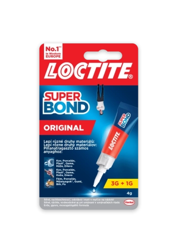 Loctite Super Bond Original 4 g – adeziv lichid instant