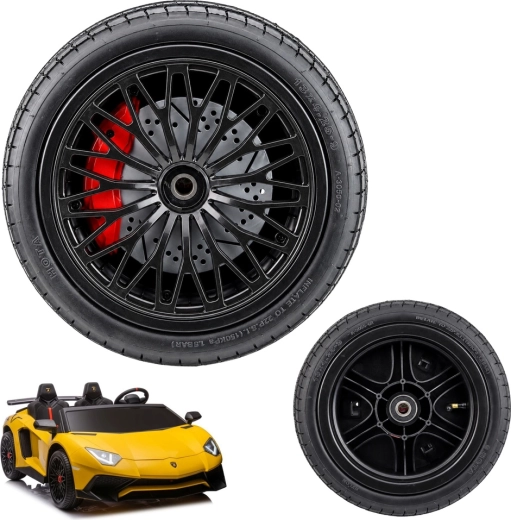 Roată de cauciuc gonflabilă de schimb pentru vehicul electric Lamborghini XXL - 1 bucată