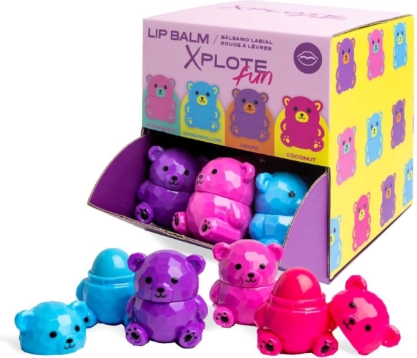Balsam de buze ursuleț cu aromă 8 g - 1 bucată