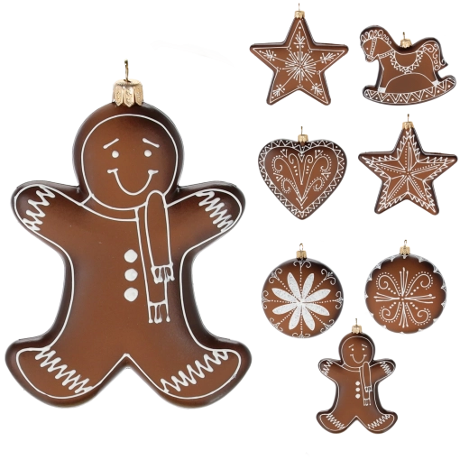 Ornament de Crăciun turtă dulce 11 cm