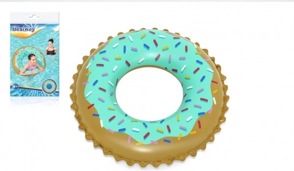 Colac Sweet Donut gonflabil, diametru 91 cm, în săculeț, 10+