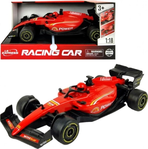 Mașină de Formula 1 cu sunet și propulsie cu volant (fricțiune)