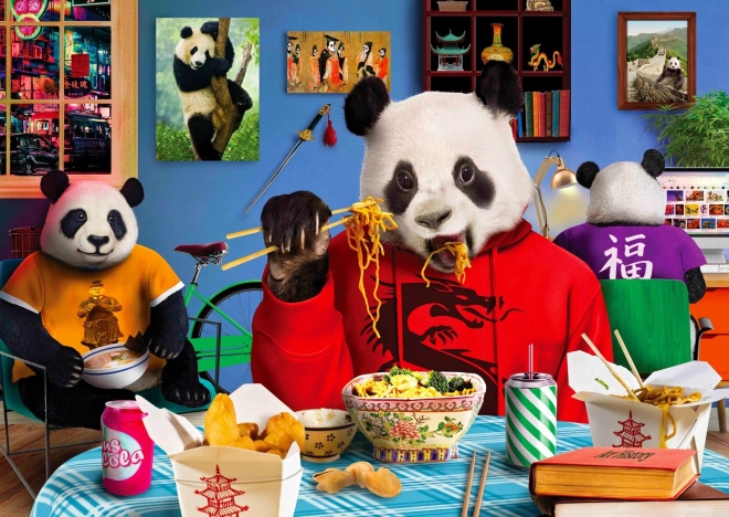 Puzzle Fastfood Chinezesc 1000 de piese