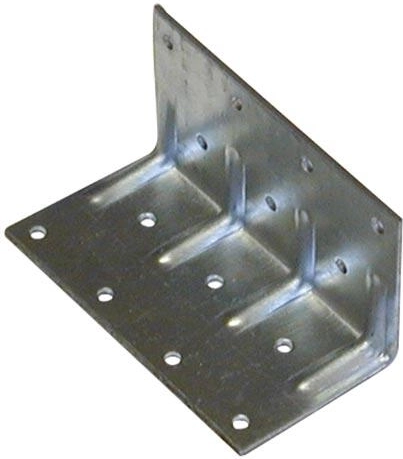 Conector unghiular de montaj din oțel 80×40×40 mm, grosime 2 mm