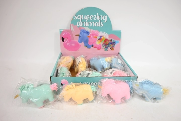 Jucărie antistres tip squishy „gniotek” – căluț, 11,5 cm (cutie 12 buc.)