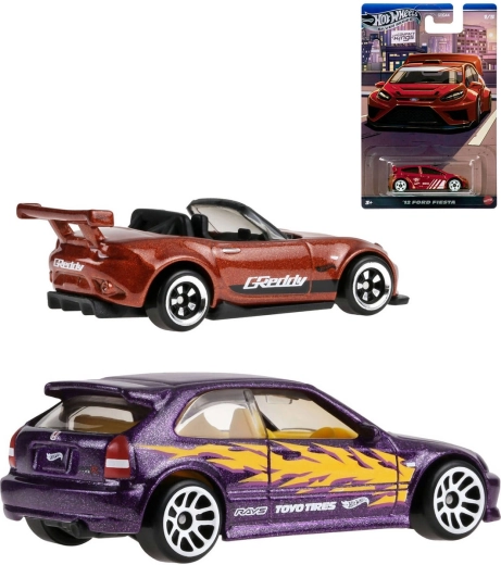 Hot Wheels Silver Series Compact Kings – '12 Ford Fiesta – mașinuță metalică 1:64