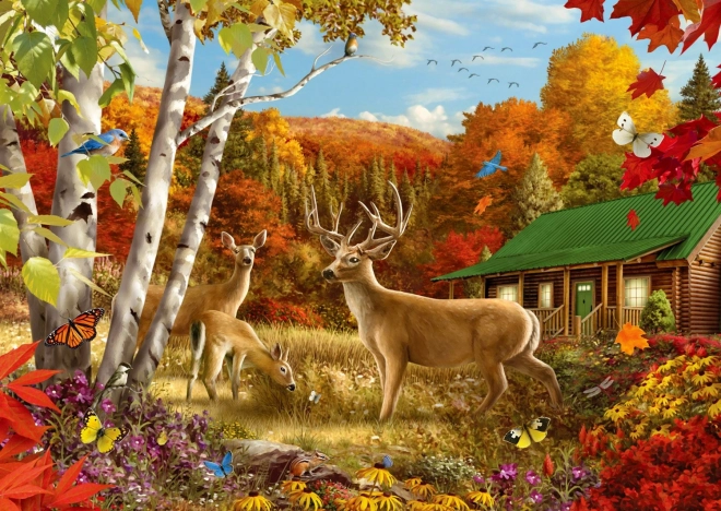 Puzzle ENJOY Undeva pe câmp 1000 piese