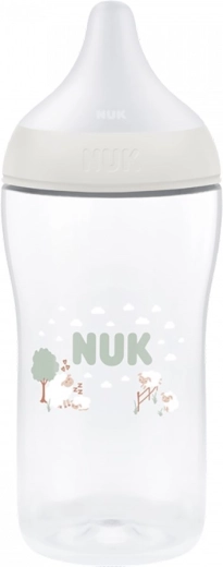 Biberon pentru bebeluși NUK Perfect Match cu control al temperaturii Sheep 260 ml