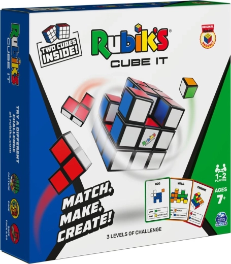 Joc logic RUBIK’S Cube It – puzzle 3D pentru 1–2 jucători