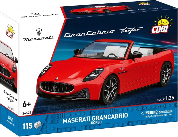 Cobi Maserati GranCabrio Trofeo set de construcție 1:35 (115 piese)