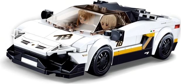 Sluban ModelBricks Alb ItalSport