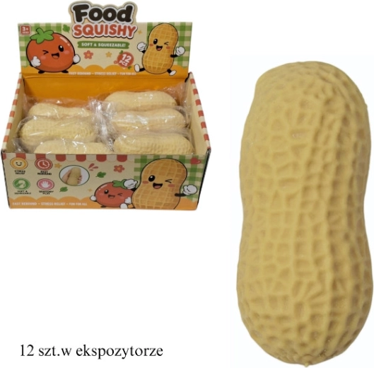 Nucă antistres de strivit (arahidă) - 1 bucată