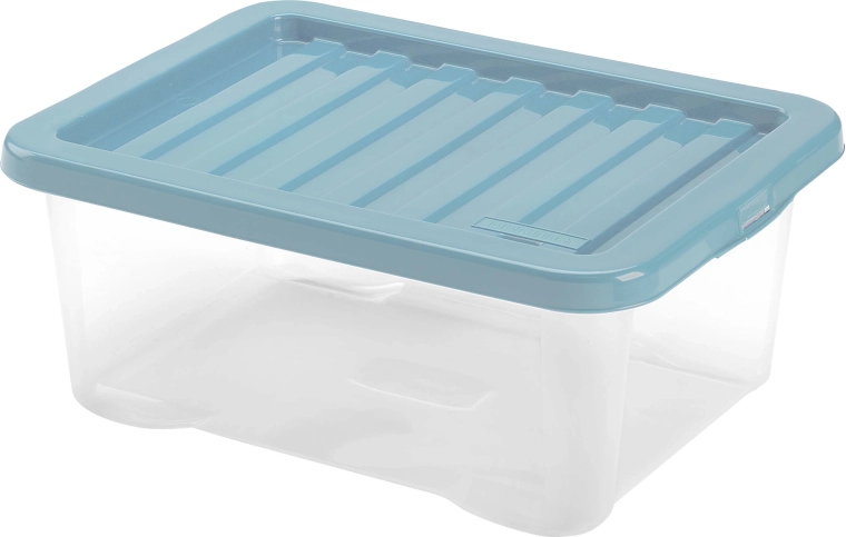 Cutie de depozitare din plastic cu capac HEIDRUN Quasar 18 l