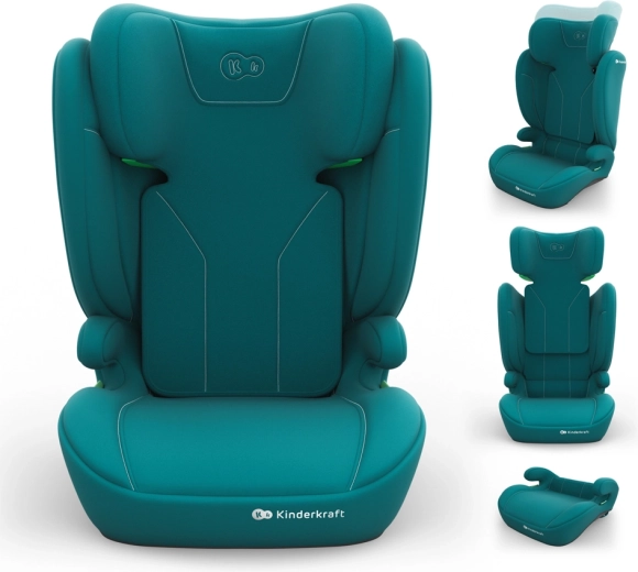 Kinderkraft scaun auto i-spark 2 plus i-size 100–150 cm verde