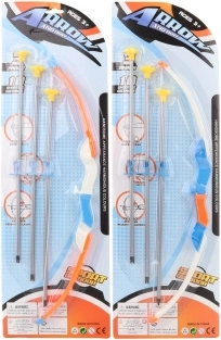 Arc din plastic pentru copii cu săgeți cu ventuze