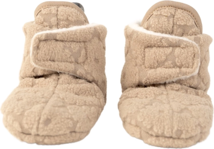 Botosei pentru bebeluși Lodger folklore fleece bej 6–12 luni