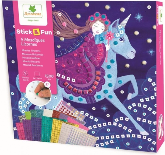 Set mozaic Stick & Fun Unicorni