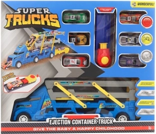 Camion cu lansator de mașini