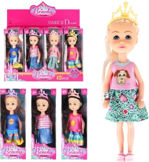 Păpușă prințesă – 4 tipuri
