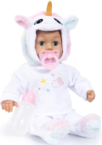 Păpușă bebeluș Bayer Design Primele cuvinte 38 cm