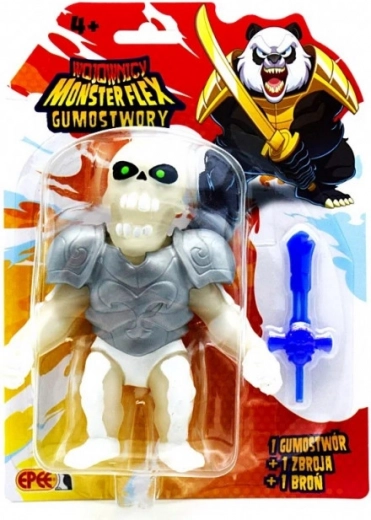 Figurină schelet Gumshoe Warriors cu sabie luminoasă înviere