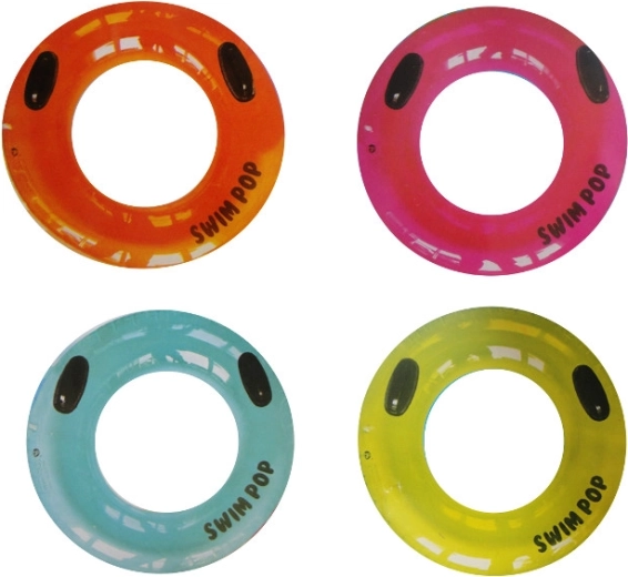 Colac de înot gonflabil 90 cm cu mânere