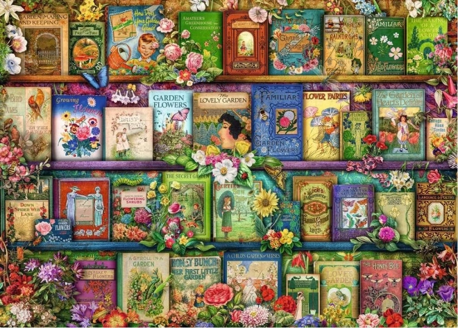 Puzzle Ravensburger Clasică de bibliotecă: Grădina de vară 1000 piese