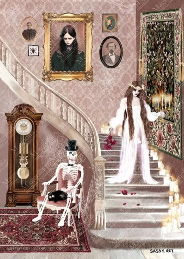 Puzzle mireasa din lumea de dincolo 1000 piese