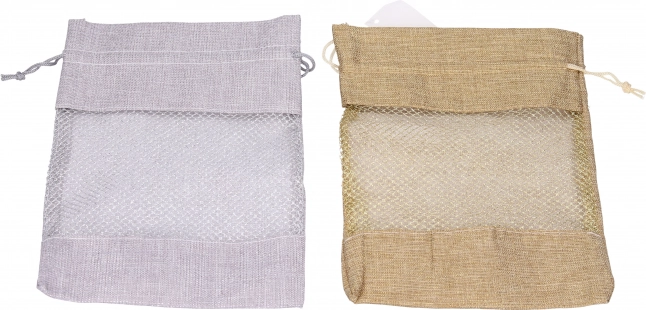 Săculeț din organza 15x20 cm pentru Crăciun