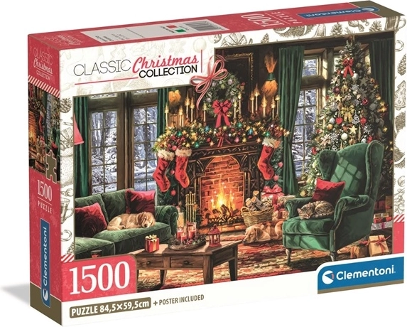 Puzzle Clementoni Have a Cozy Christmas, 1500 de piese