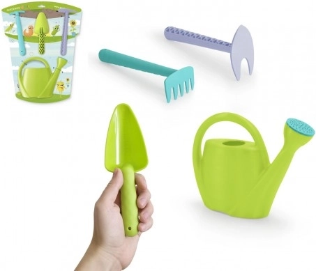 Set de unelte de grădinărit din plastic pentru copii 4 bucăți
